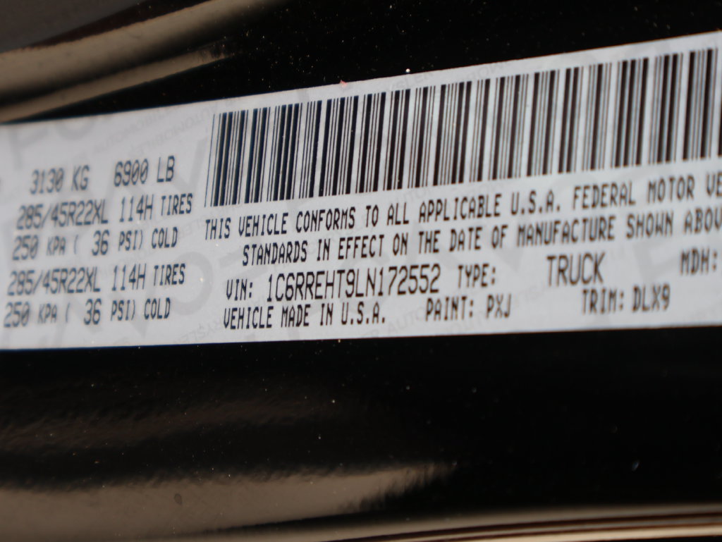 Used 2020 RAM 1500 Limited w/ Black Appearance Package RWD image 43