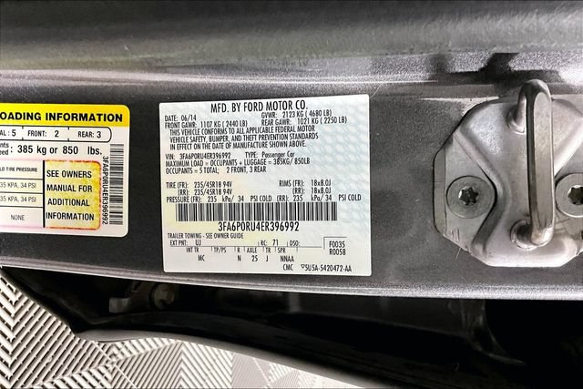 Used 2014 Ford Fusion Titanium FWD image 3