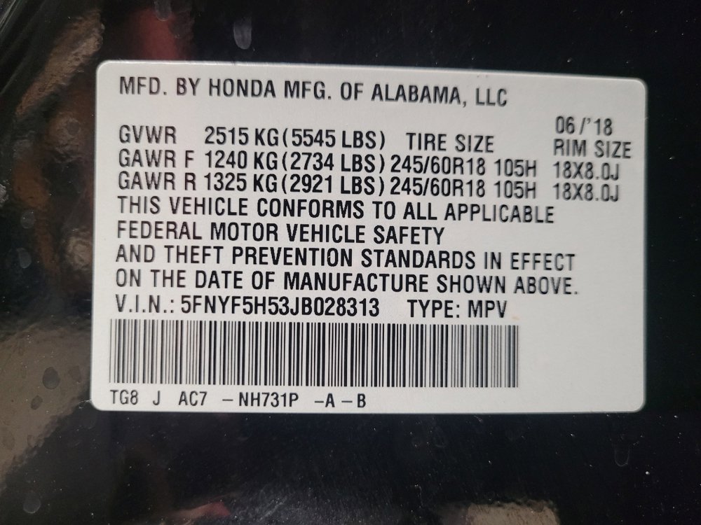 Used 2018 Honda Pilot EX-L image 33