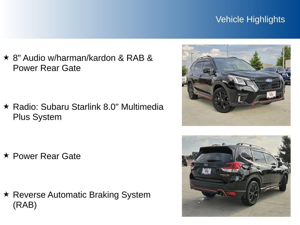 Used 2023 Subaru Forester Sport AWD/4WD image 5