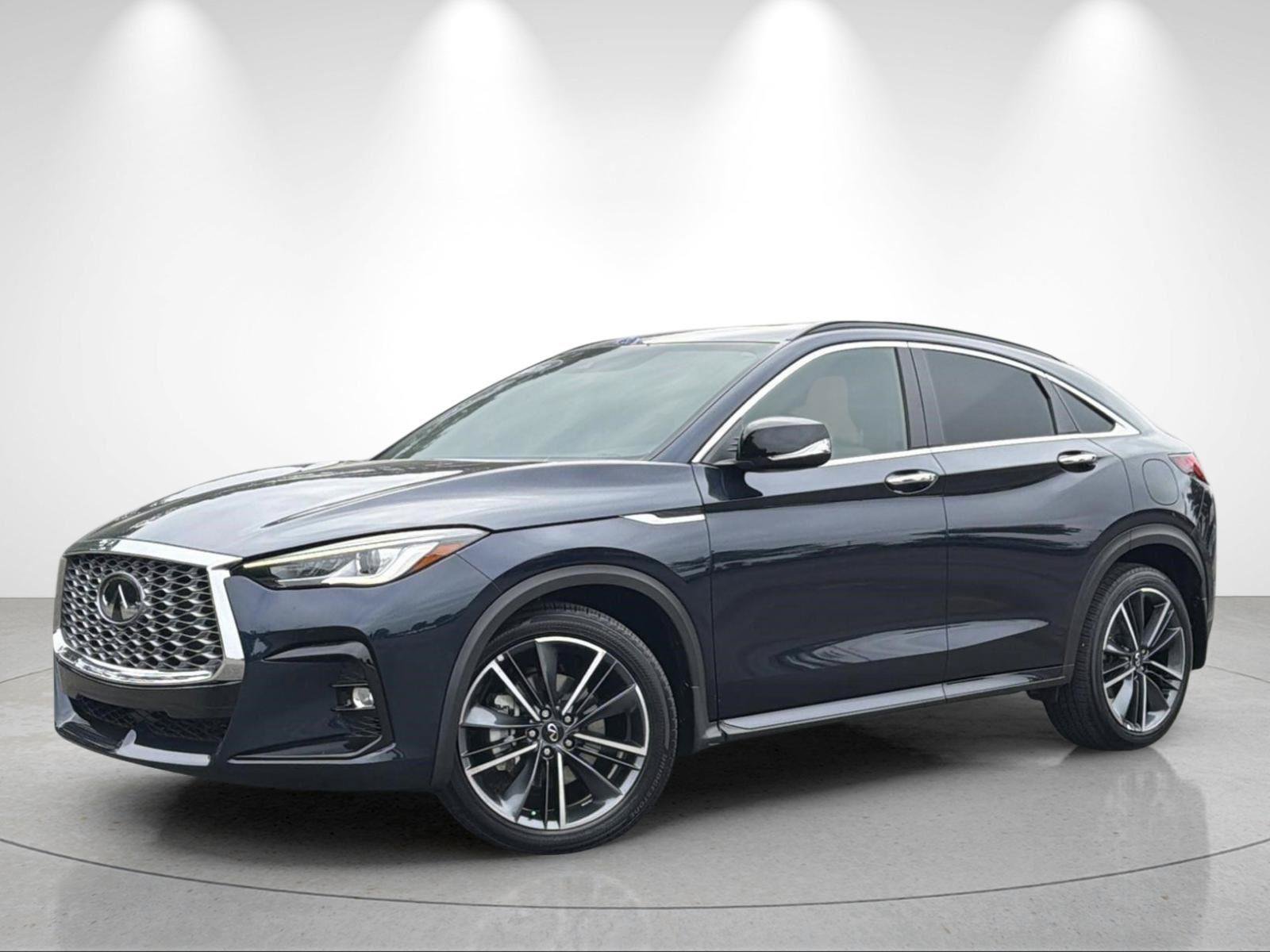 Used 2025 INFINITI QX55 Luxe w/ Cargo Package AWD/4WD video 1