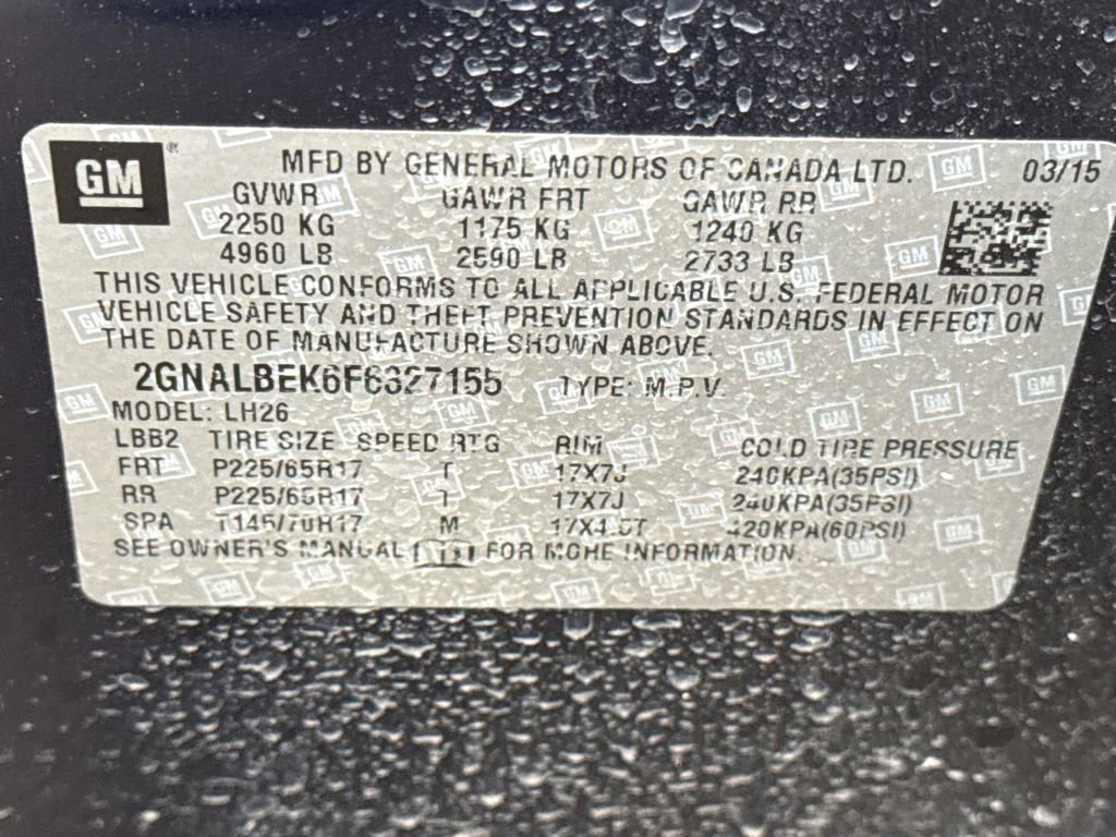 Used 2015 Chevrolet Equinox LT image 21