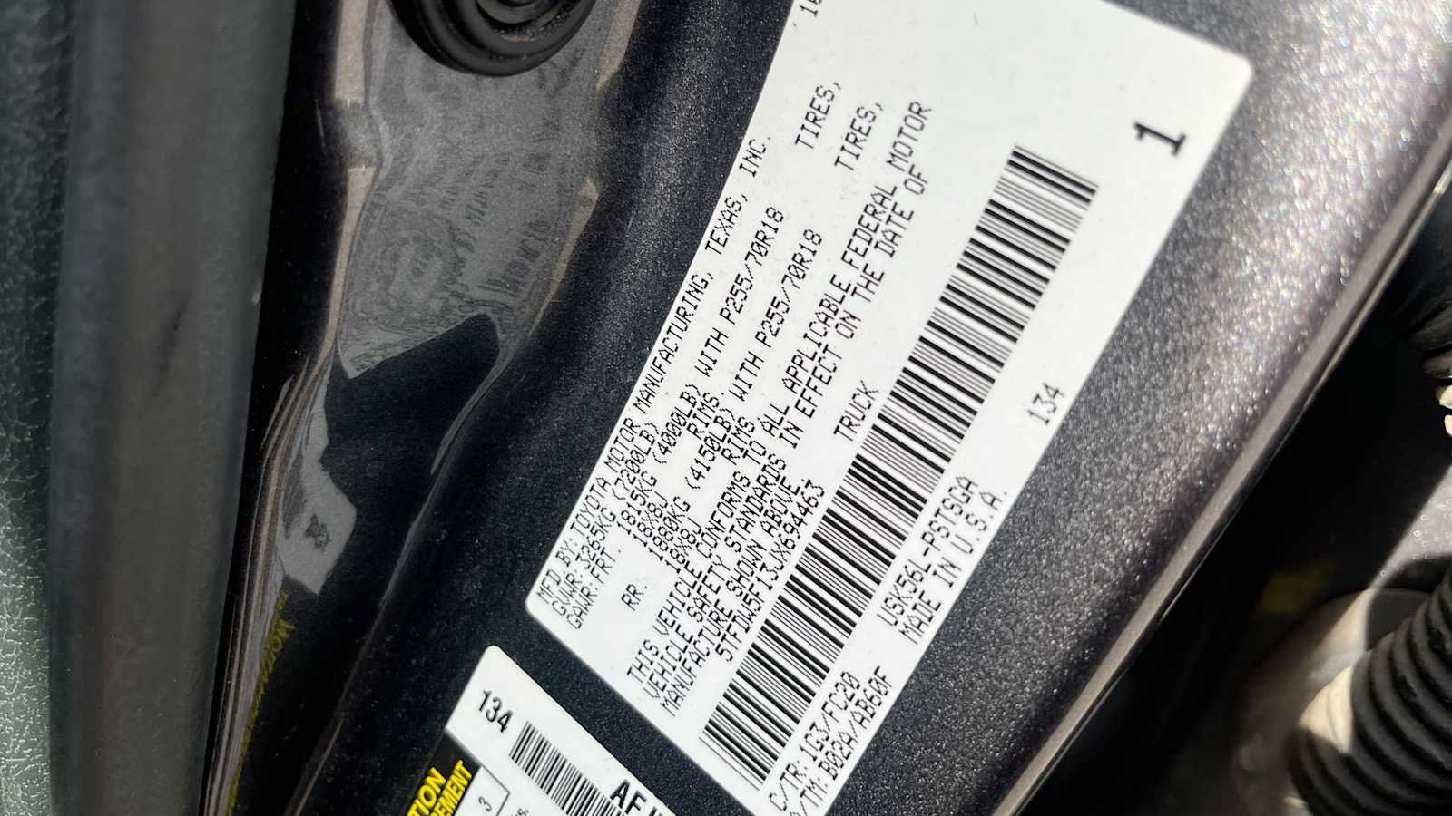Used 2018 Toyota Tundra SR5 w/ SR5 Upgrade Package AWD/4WD image 47