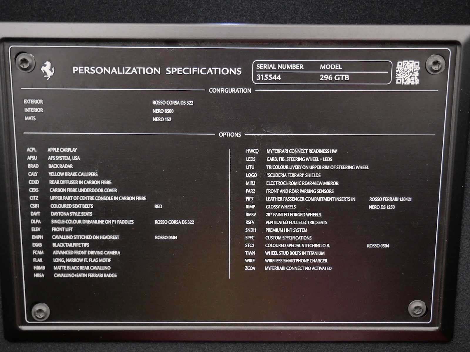 Used 2025 Ferrari 296 GTB RWD image 29
