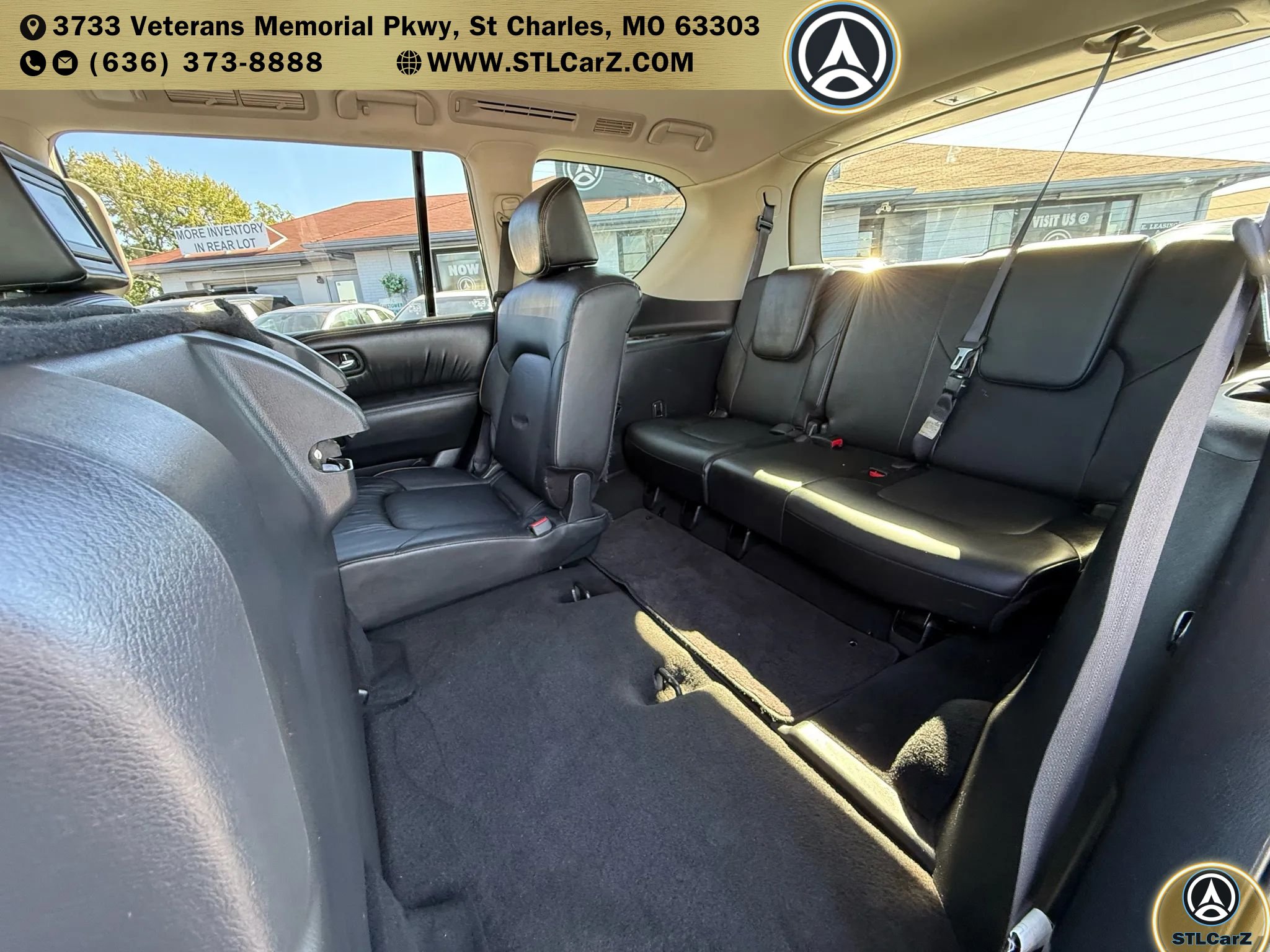Used 2017 Nissan Armada Platinum w/ Interior Lighting Package RWD image 13