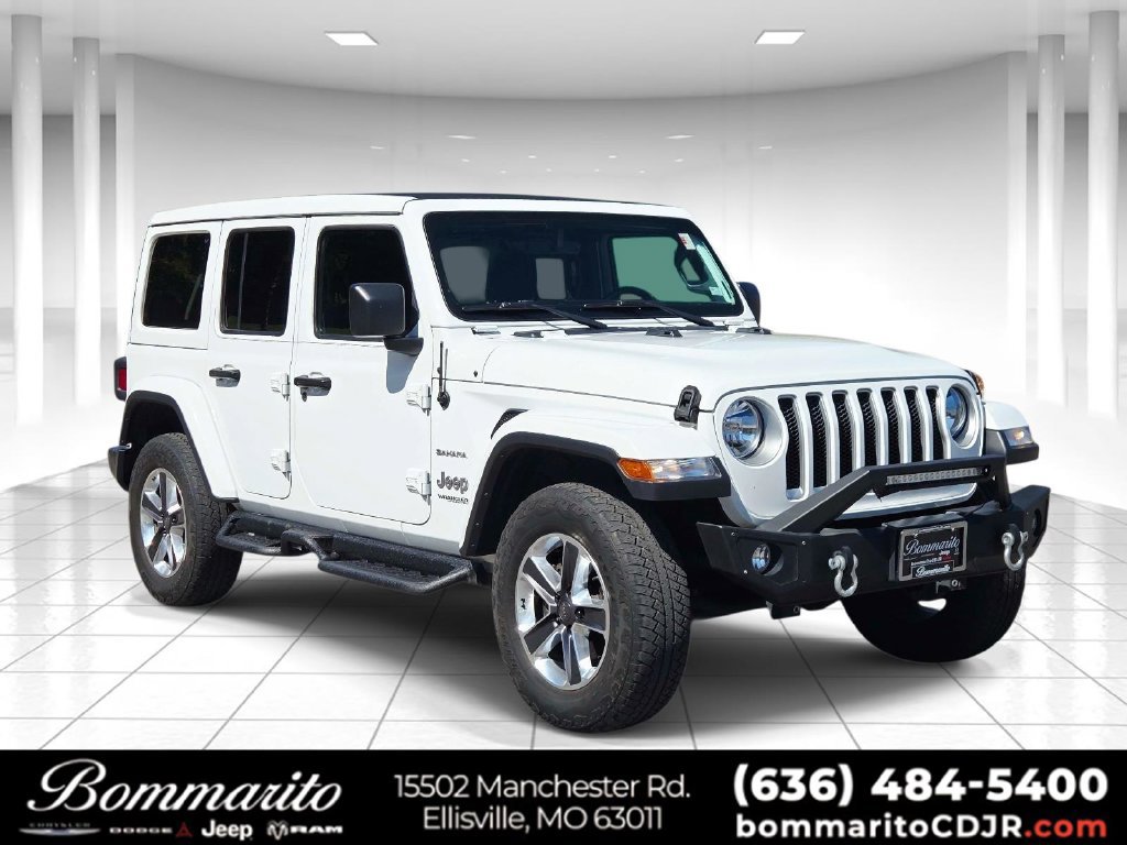 Used 2020 Jeep Wrangler Unlimited Sahara AWD/4WD image 1