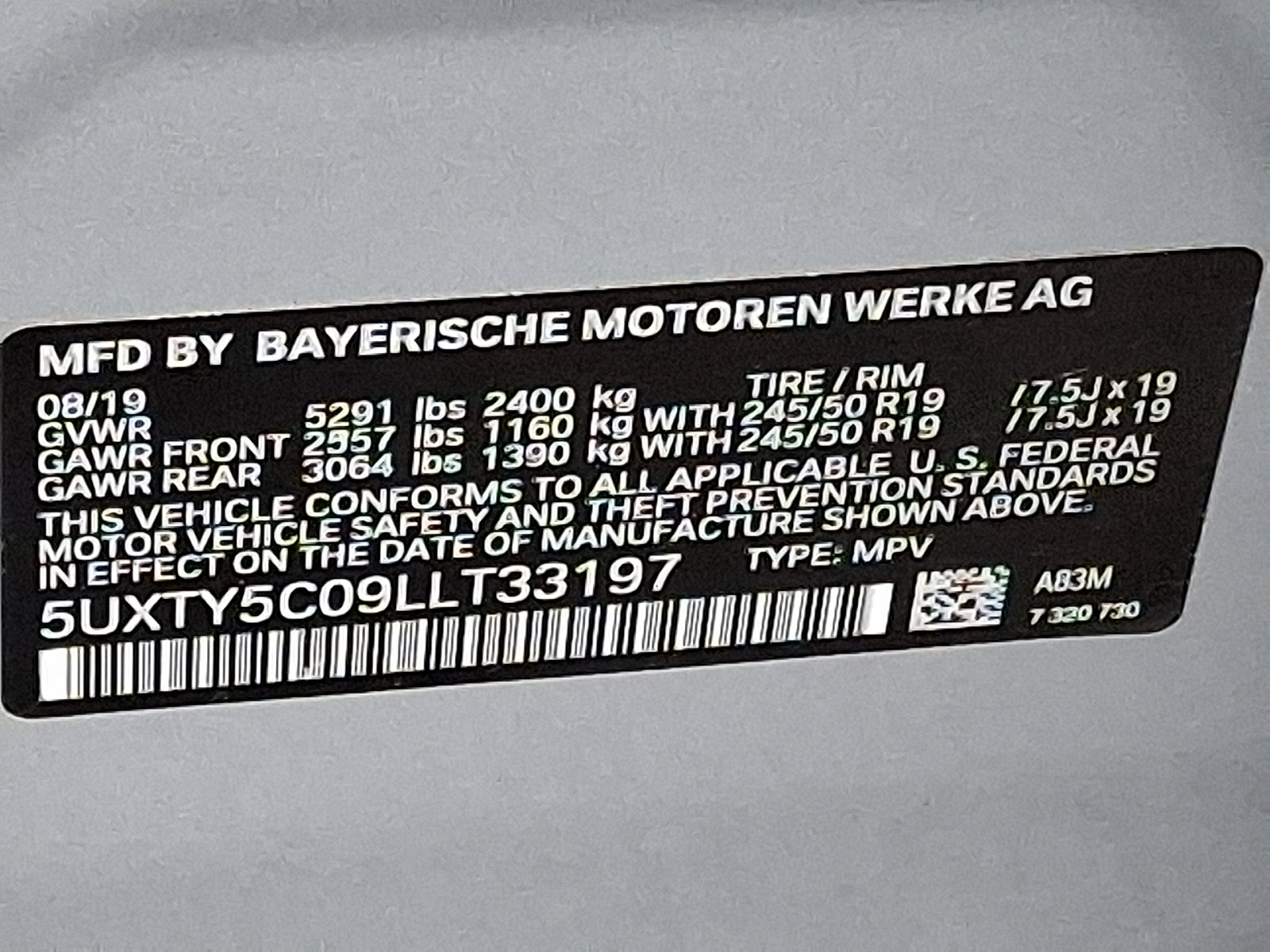 Used 2020 BMW X3 xDrive30i w/ Convenience Package AWD/4WD image 29