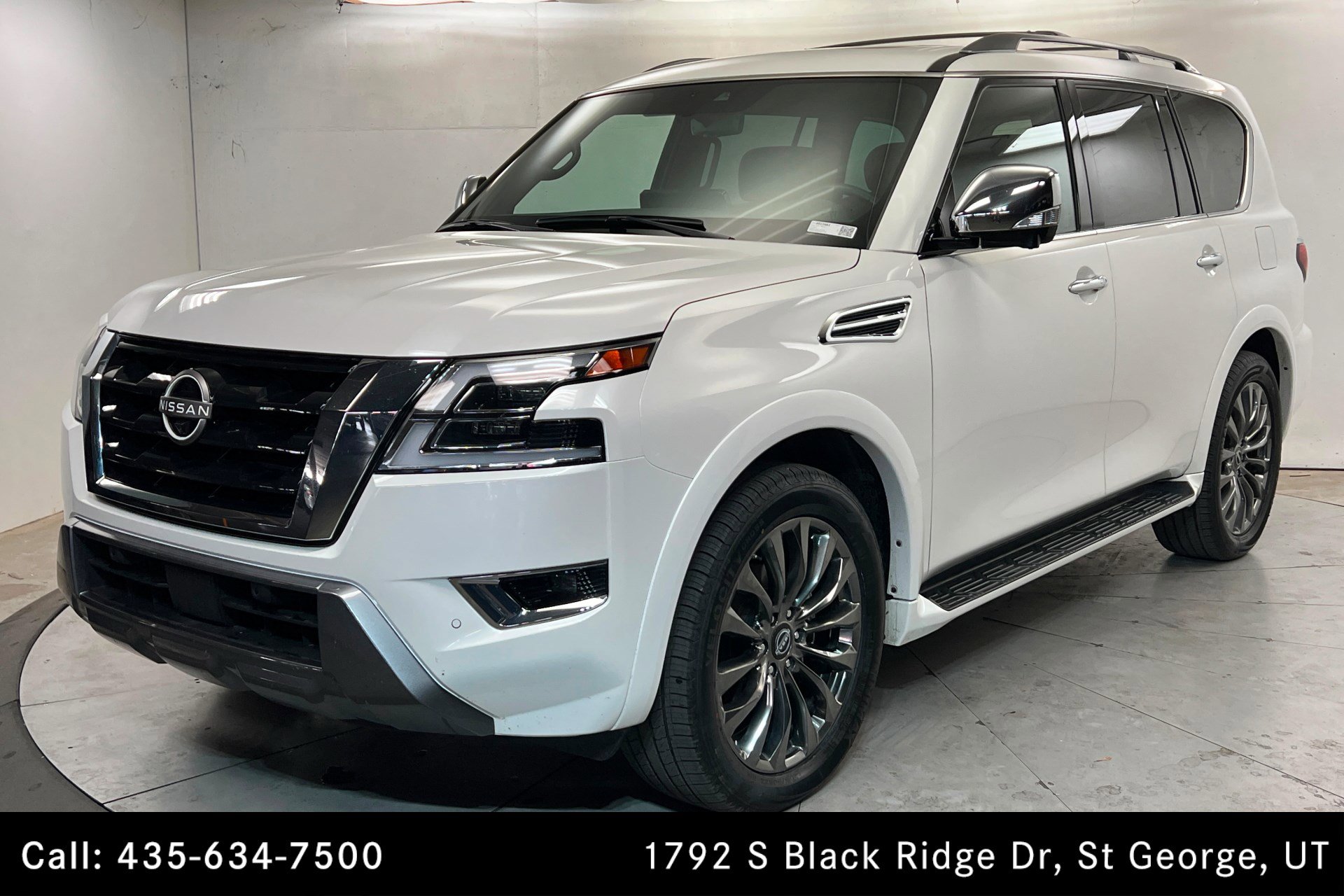 Used 2023 Nissan Armada Platinum w/ Captain's Chairs Package