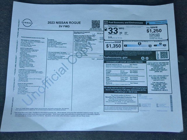 Used 2023 Nissan Rogue SV w/ SV Premium Package FWD image 28