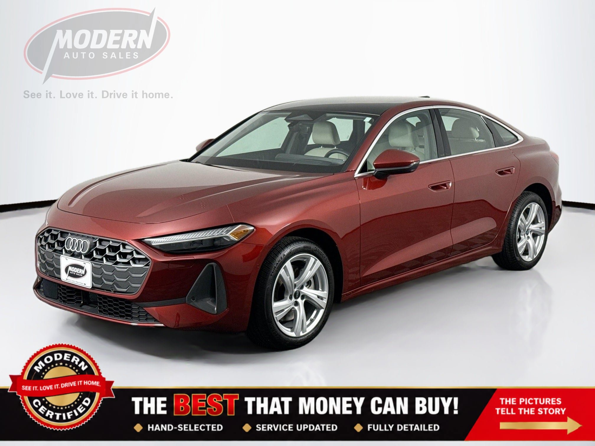 Used 2025 Audi A5 2.0T Premium Plus w/ Premium Plus AWD/4WD image 1