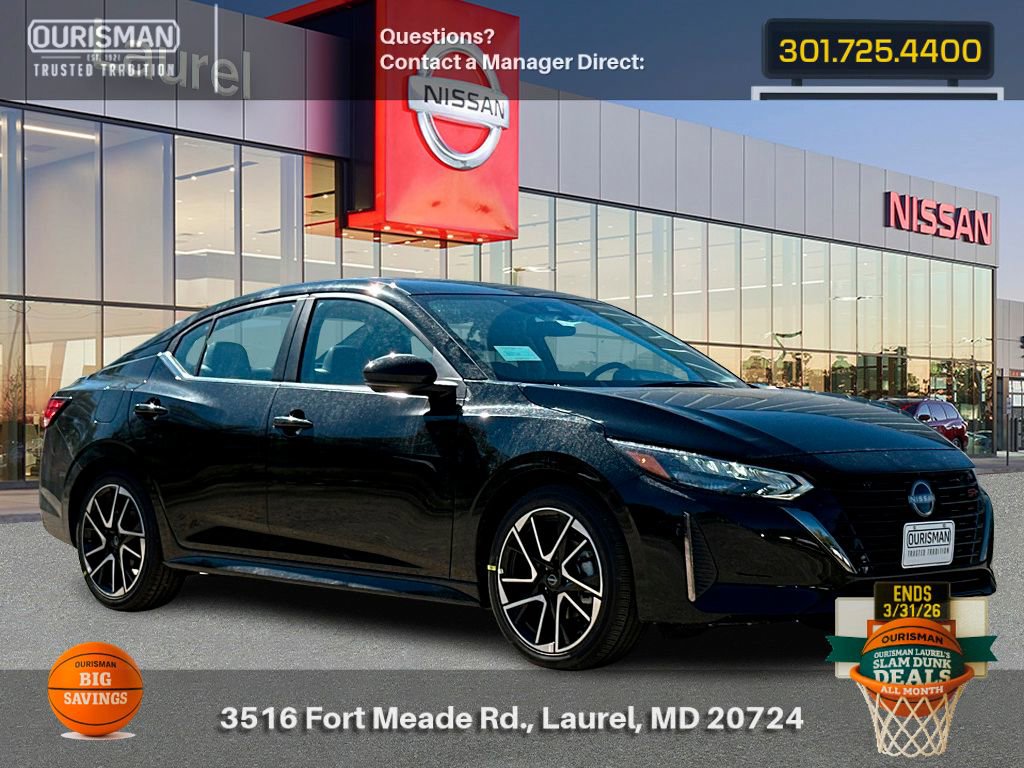 New 2025 Nissan Sentra SR w/ SR Premium Package