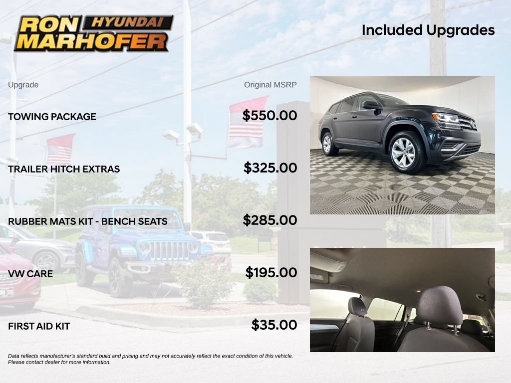 Used 2020 Volkswagen Atlas S w/ Towing Package AWD/4WD image 6