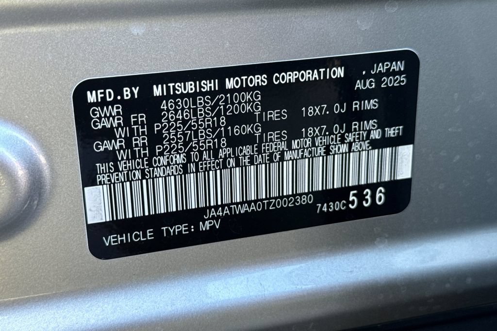 New 2026 Mitsubishi Eclipse Cross AWD image 28