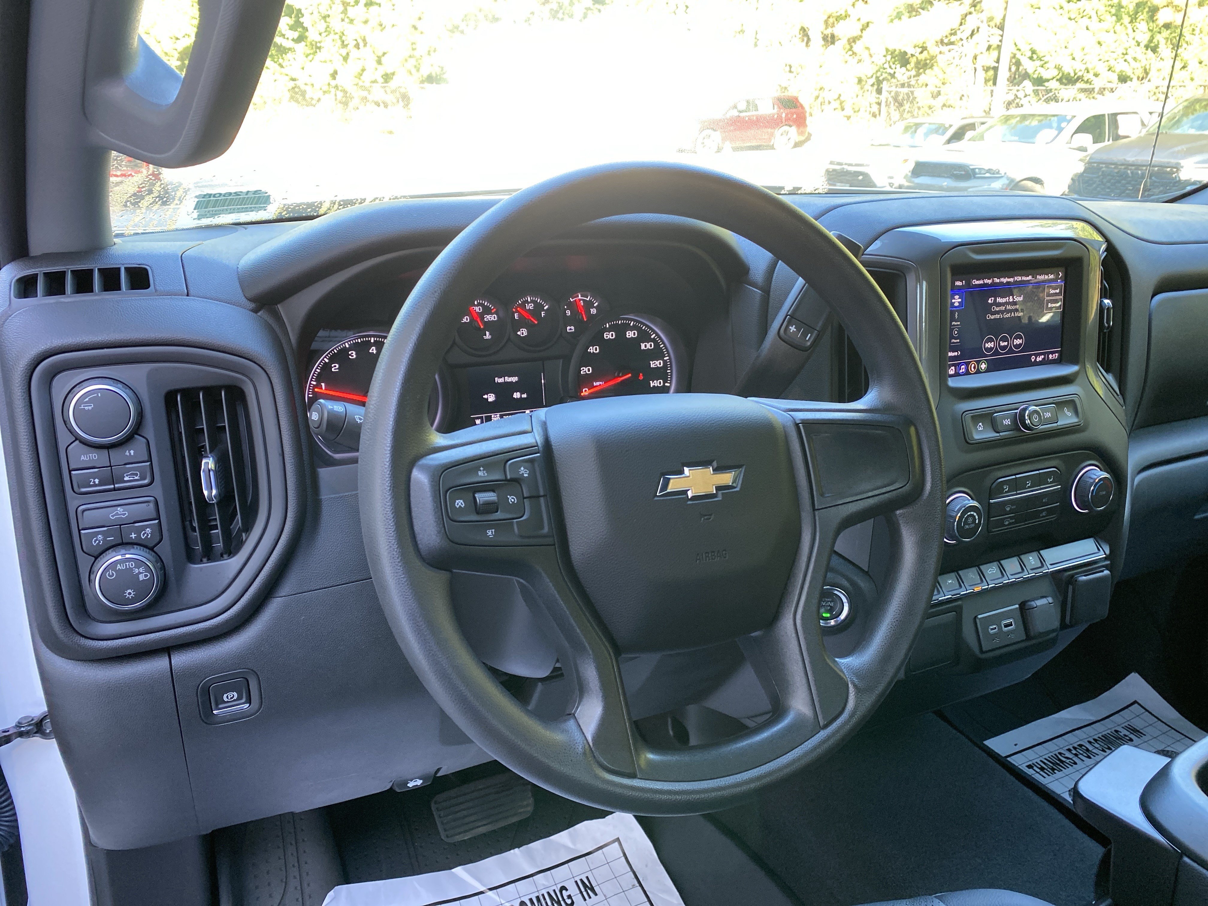 Used 2026 Chevrolet Silverado 1500 Custom w/ Turbomax Blackout Package AWD/4WD image 17