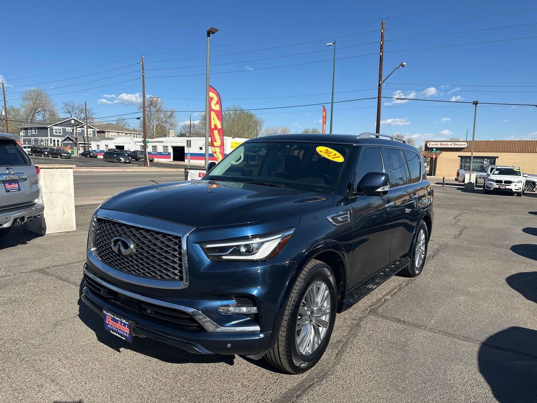 Used 2021 INFINITI QX80 Luxe image 4