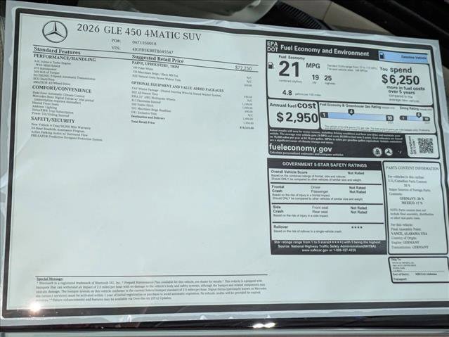 New 2026 Mercedes-Benz GLE 450 4MATIC image 19