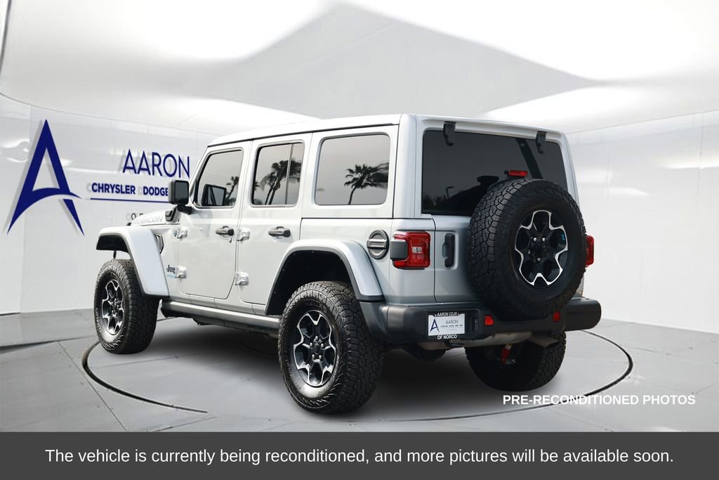 Used 2022 Jeep Wrangler Unlimited Rubicon 4xe w/ Steel Bumper Group image 2