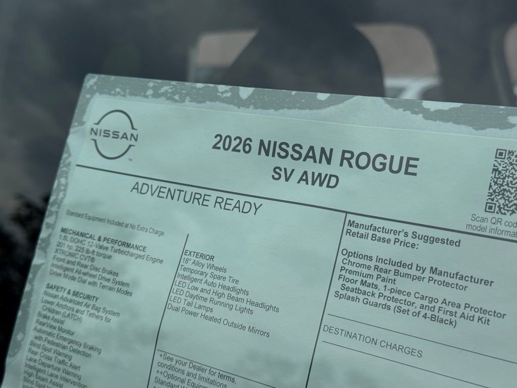 New 2026 Nissan Rogue SV image 24