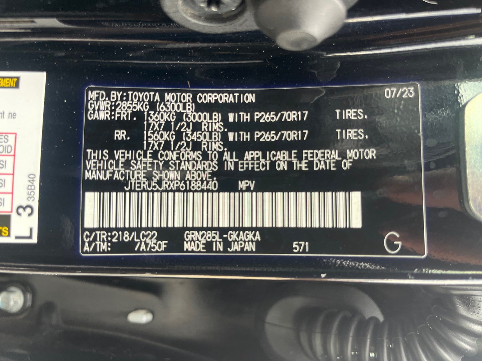 Certified 2023 Toyota 4Runner TRD Off-Road Premium w/ Off Road Premium Plus Package AWD/4WD image 32