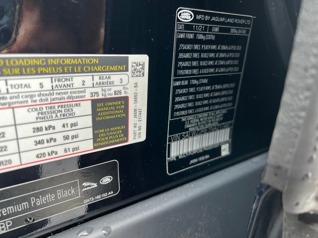 Used 2022 Land Rover Range Rover Sport SVR image 21