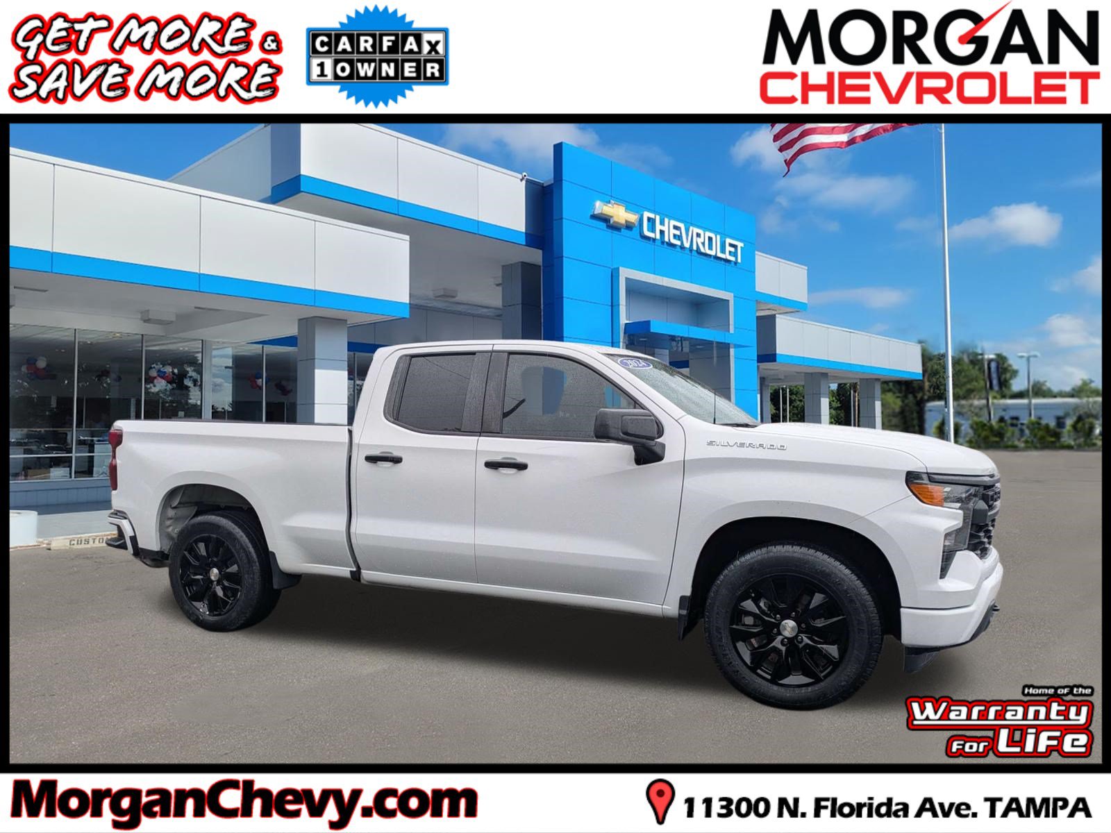 Used 2024 Chevrolet Silverado 1500 Custom RWD image 1