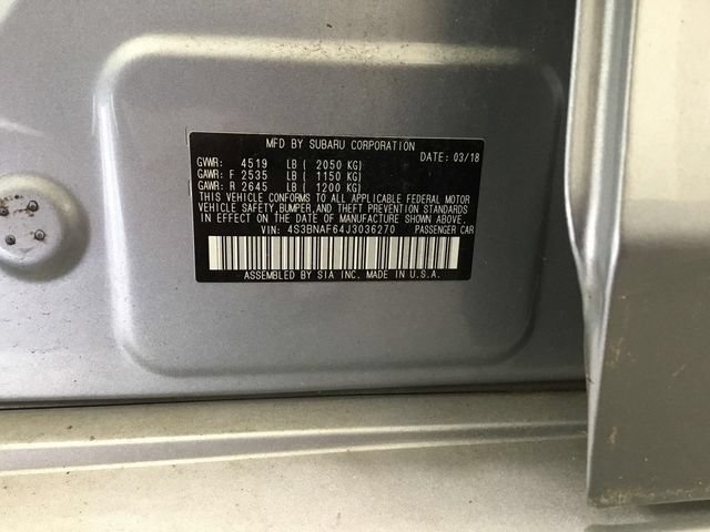 Used 2018 Subaru Legacy 2.5i Premium w/ Eyesight & BSD & Rcta & HBA AWD/4WD image 2