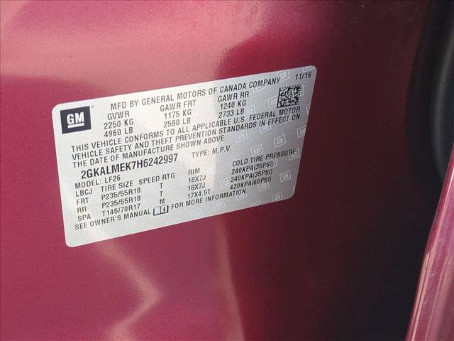 Used 2017 GMC Terrain SLE FWD image 24