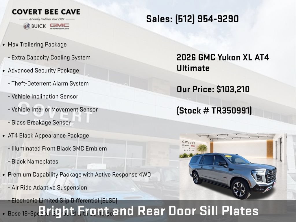 New 2026 GMC Yukon XL AT4 Ultimate AWD/4WD image 29