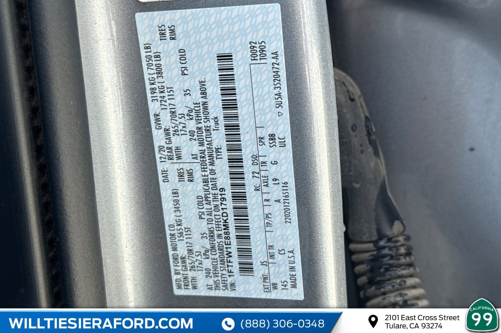 Certified 2021 Ford F150 XL w/ Trailer Tow Package image 13