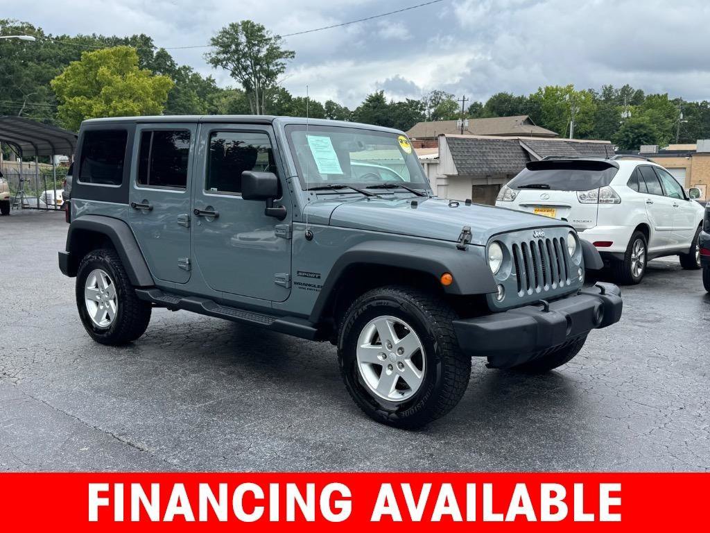 Used 2014 Jeep Wrangler Unlimited Sport w/ Quick Order Package 24S