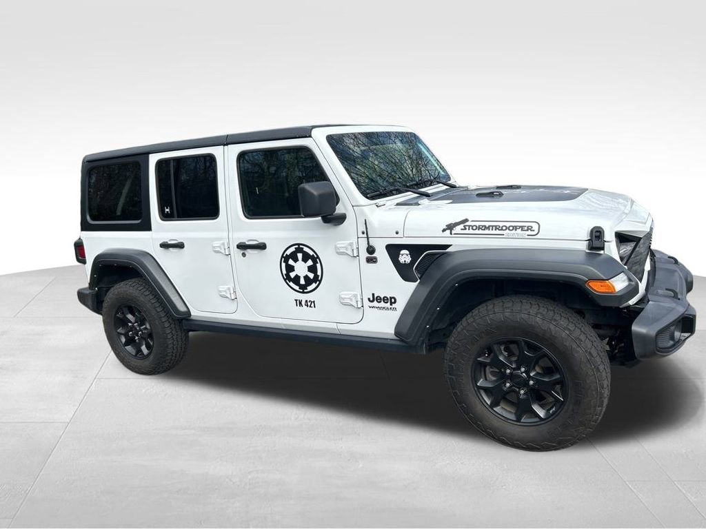 Used 2021 Jeep Wrangler Unlimited Sport image 1