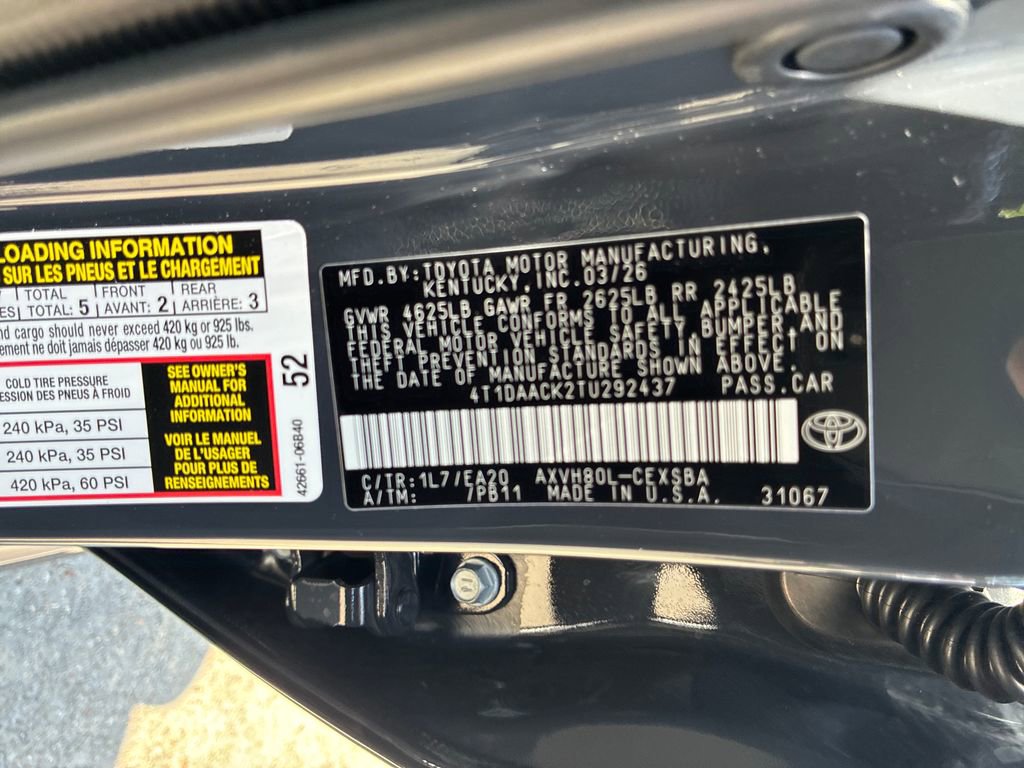 New 2026 Toyota Camry SE image 45