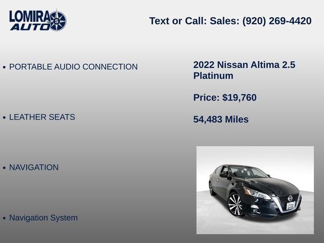 Used 2022 Nissan Altima 2.5 Platinum AWD/4WD image 21
