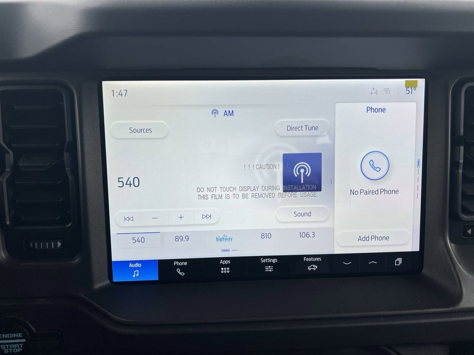 New 2025 Ford Bronco 4-Door AWD/4WD image 18