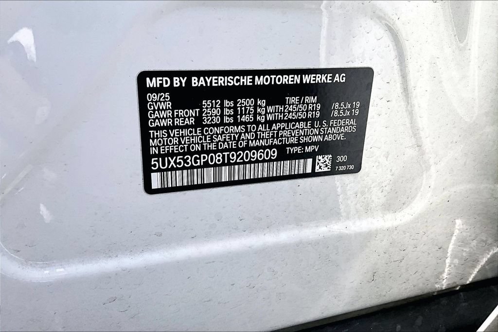Certified 2026 BMW X3 xDrive30i AWD/4WD image 16