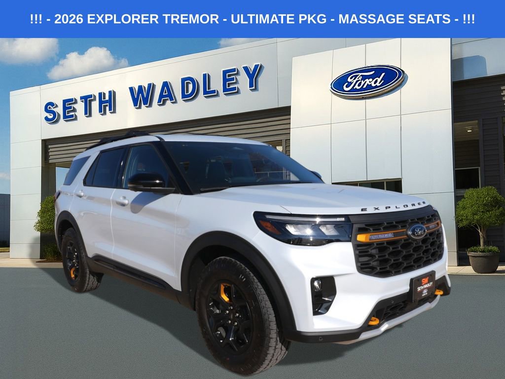 New 2026 Ford Explorer Tremor w/ Tremor Ultimate Package