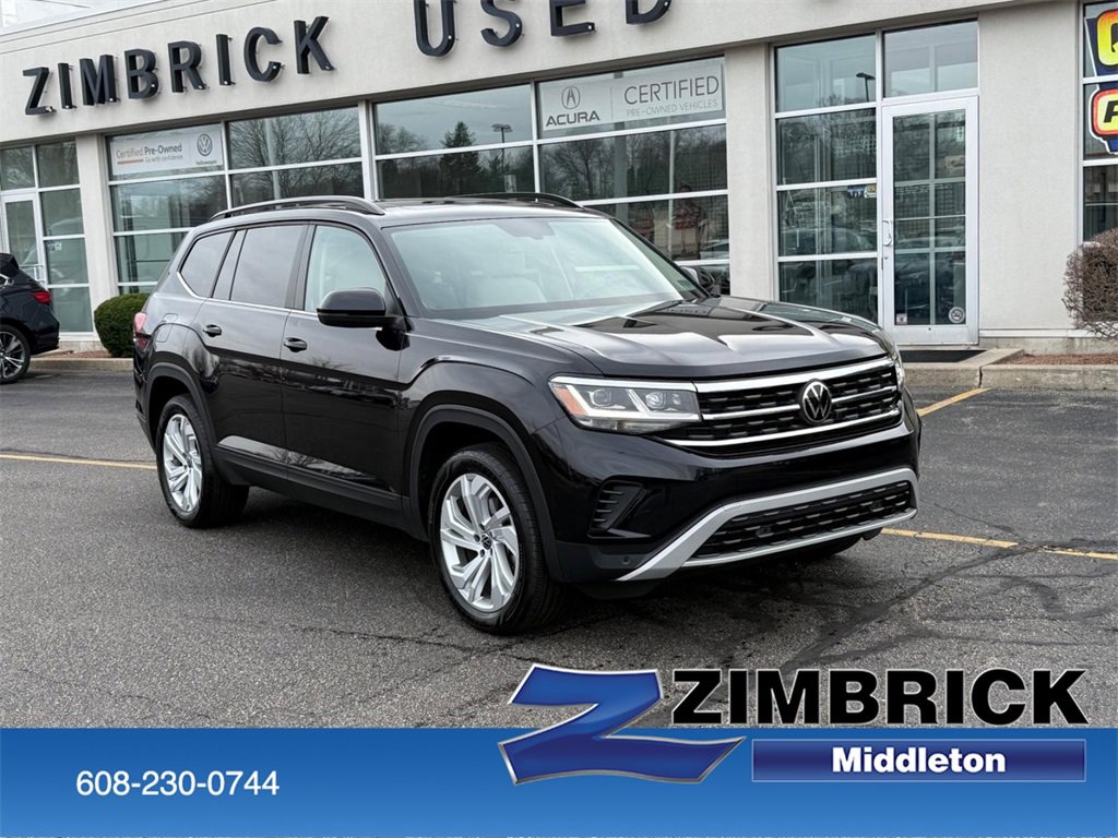 Certified 2023 Volkswagen Atlas SE w/ Panoramic Sunroof Package