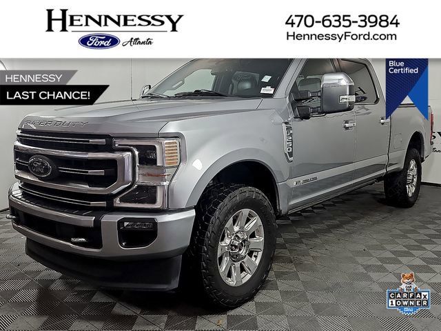 Certified 2021 Ford F250 Platinum w/ FX4 Off-Road Package AWD/4WD image 1