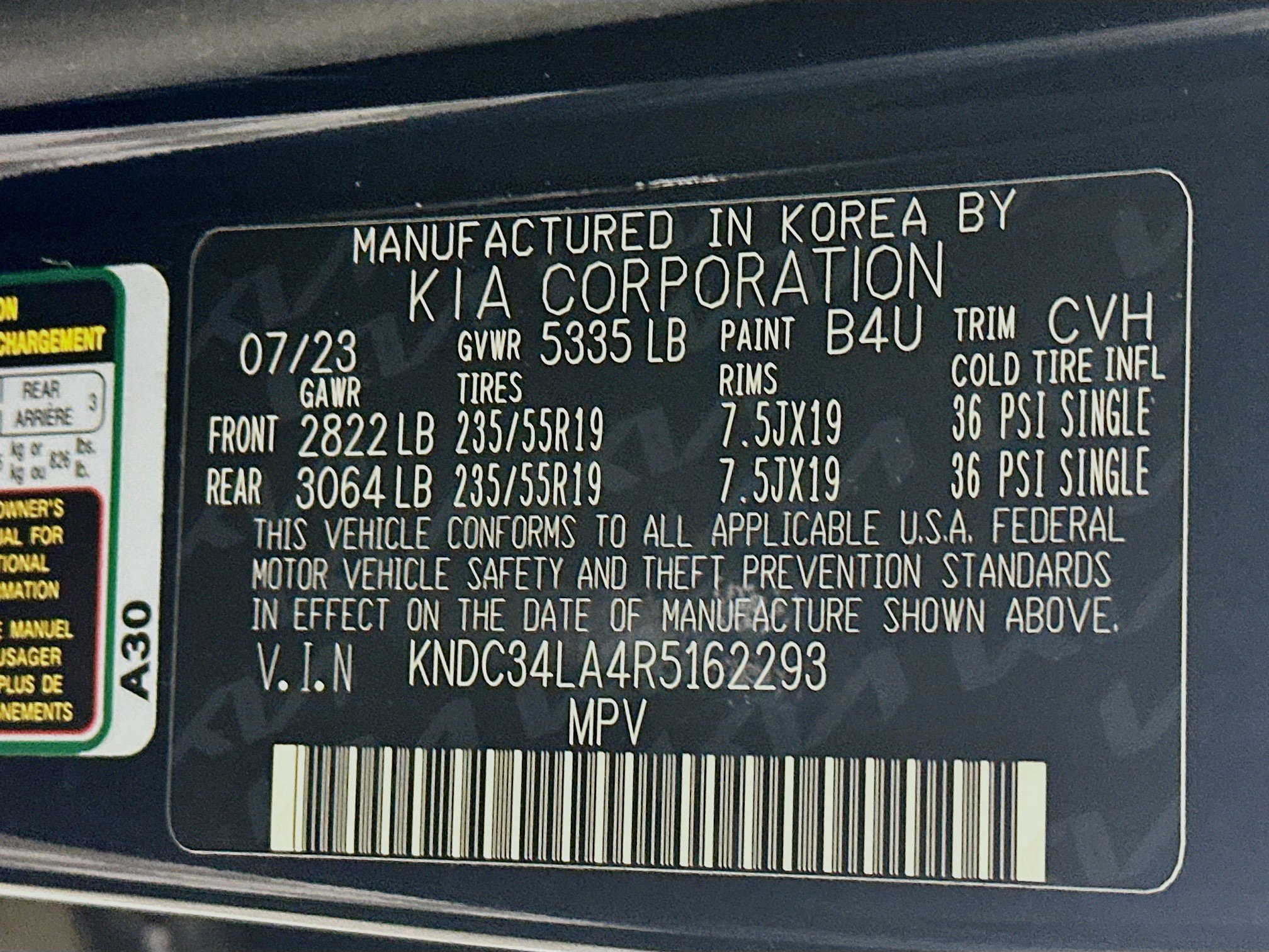 Used 2024 Kia EV6 Wind RWD image 12