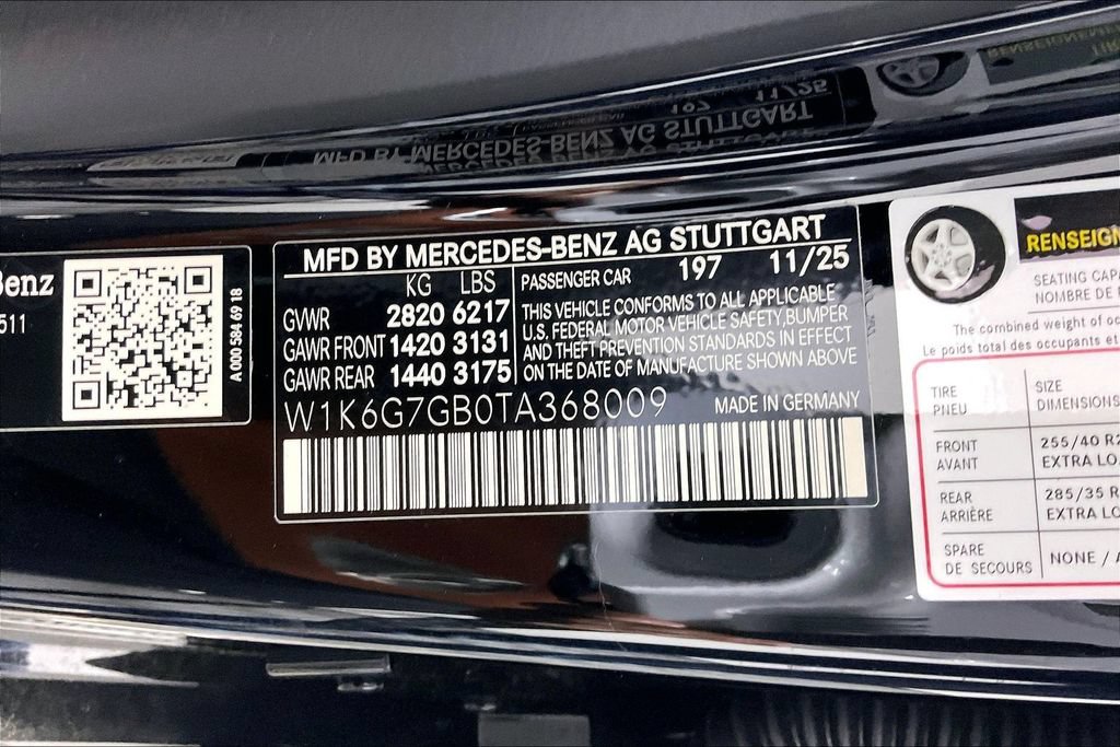 New 2026 Mercedes-Benz S 580 4MATIC Sedan image 12