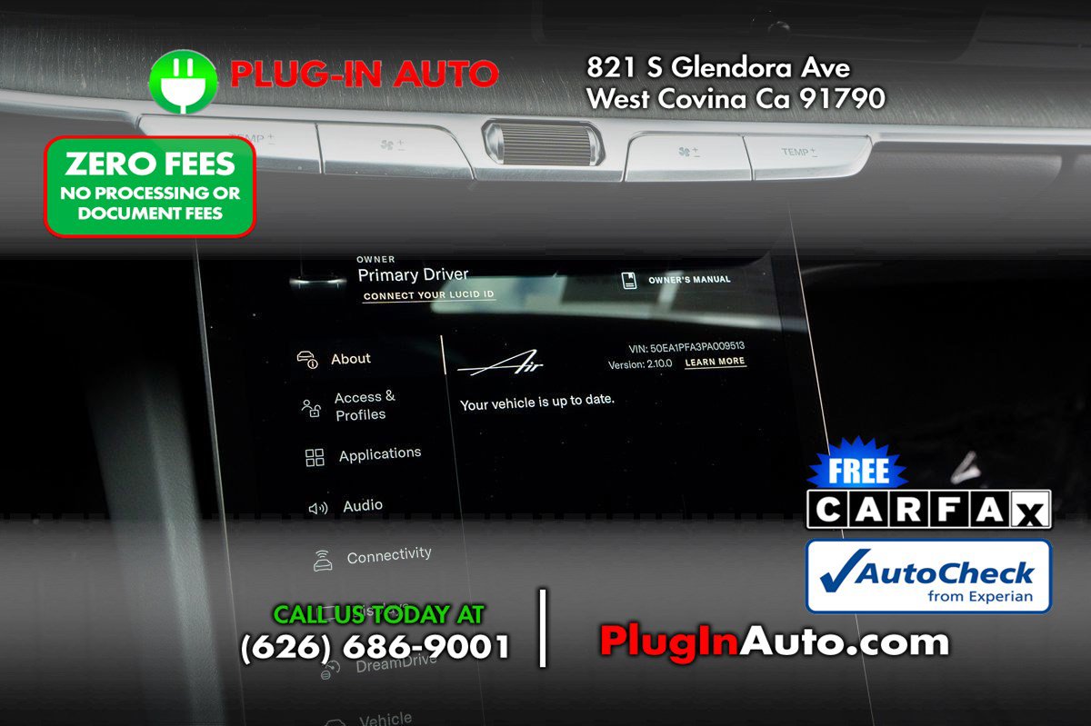 Used 2023 Lucid Air Pure AWD/4WD image 28