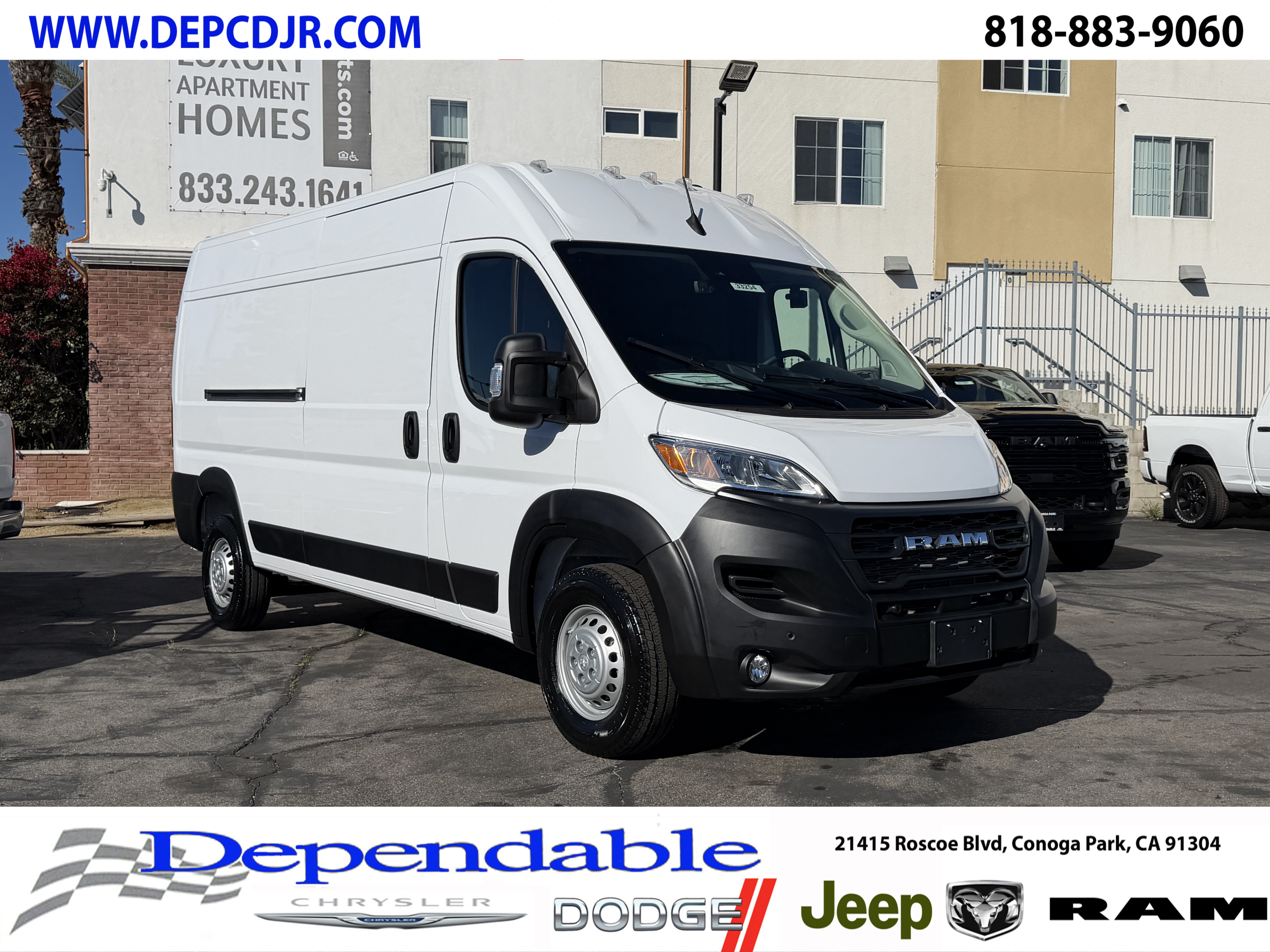 New 2026 RAM ProMaster 2500 w/ Safety Group FWD image 1