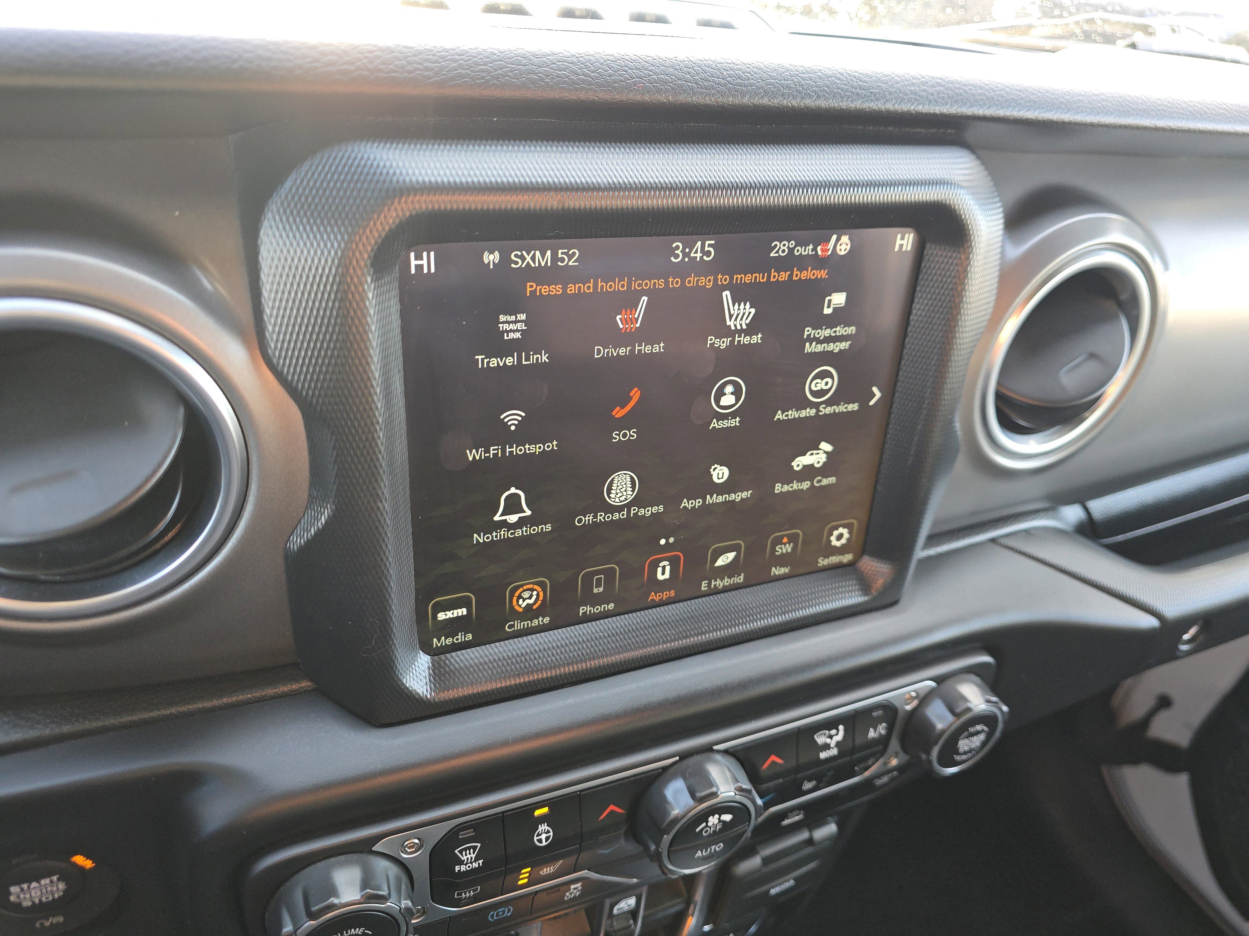 Used 2023 Jeep Wrangler Unlimited Rubicon 4xe w/ Cold Weather Group image 10