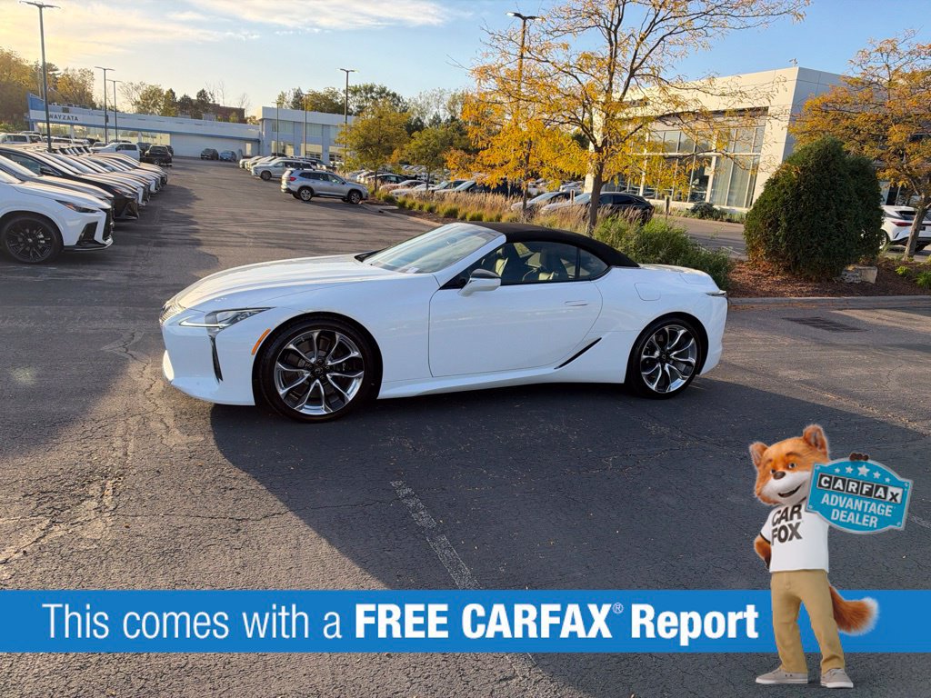 Used 2022 Lexus LC 500 Convertible w/ Touring Package RWD image 2
