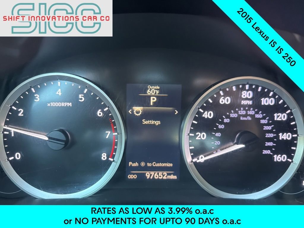 Used 2015 Lexus IS 250 w/ Navigation System Package image 11