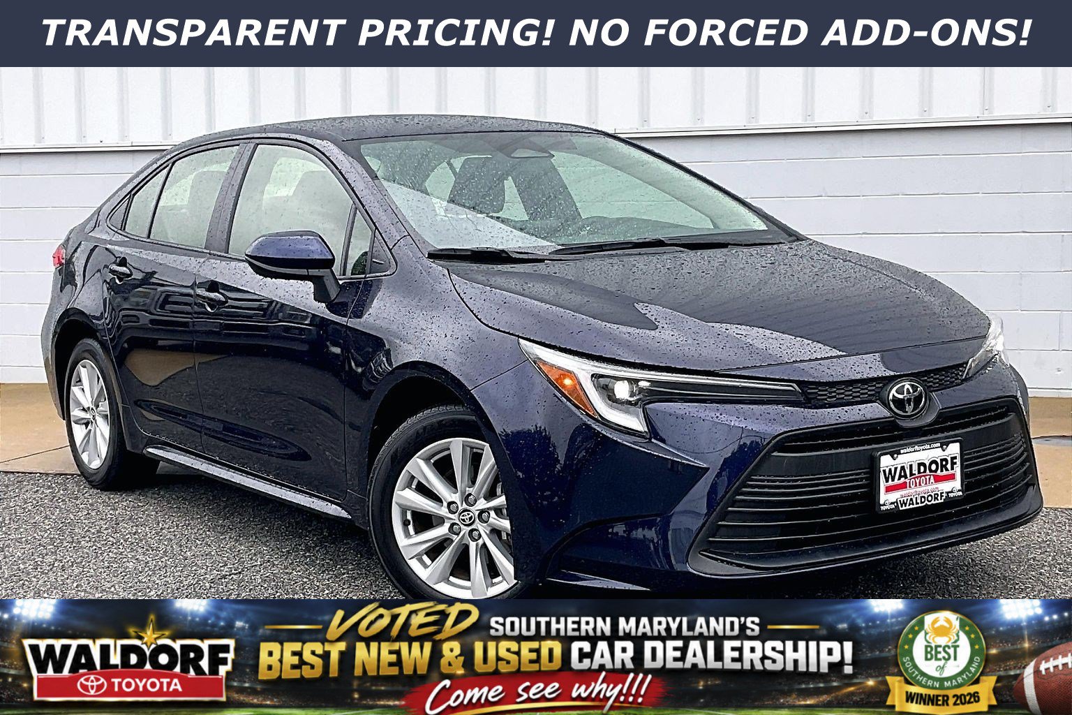 Used 2026 Toyota Corolla LE w/ LE Premium Package