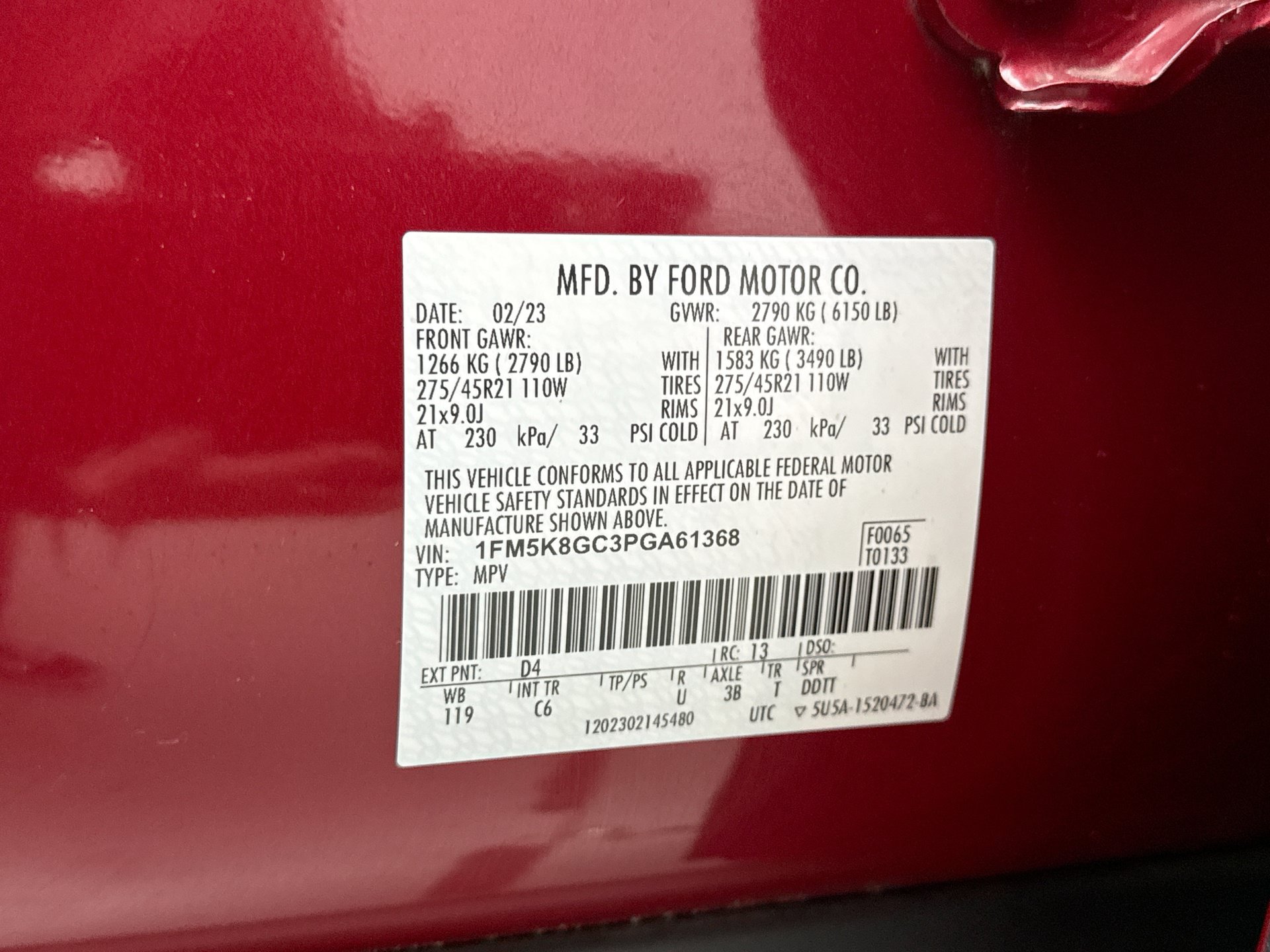 Used 2023 Ford Explorer ST w/ Equipment Group 401A AWD/4WD image 27