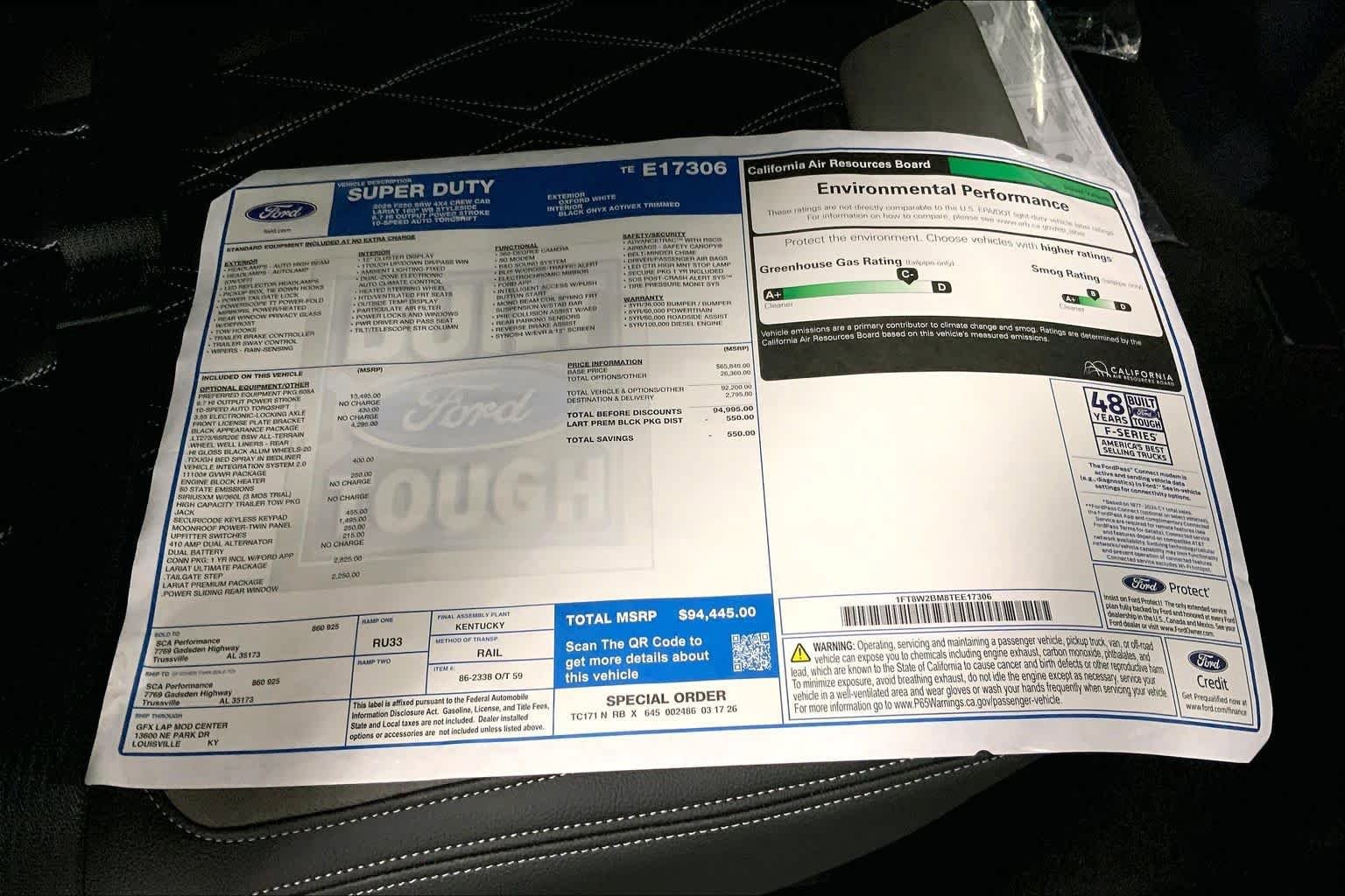 New 2026 Ford F250 4x4 Crew Cab Super Duty image 21