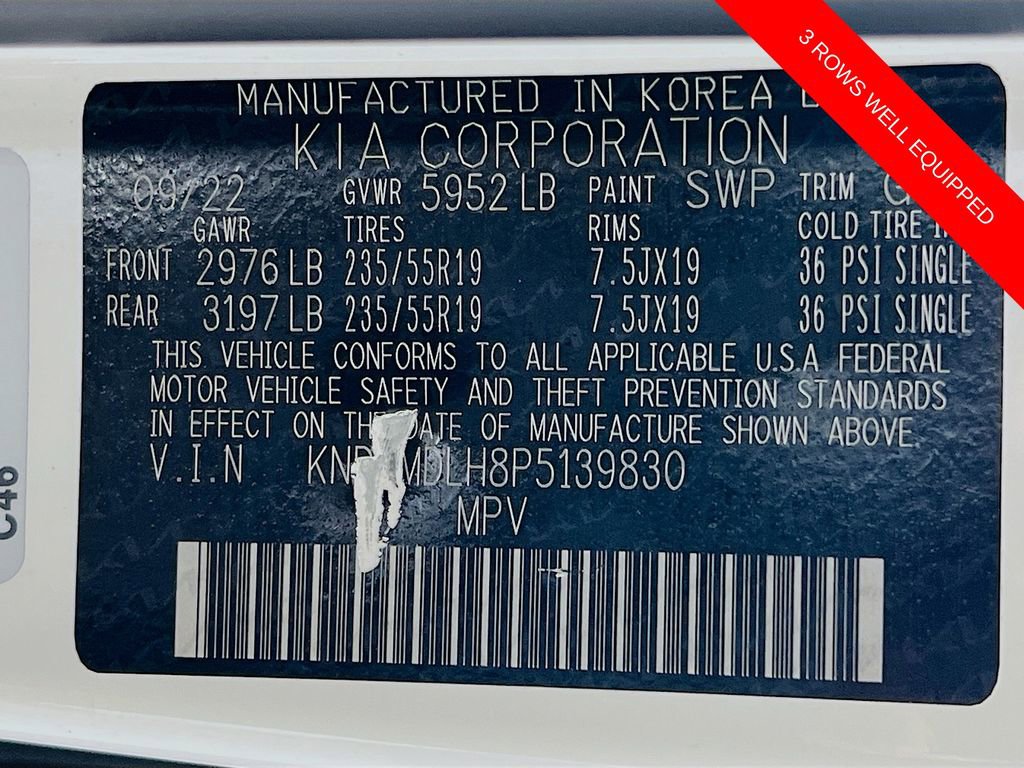 Certified 2023 Kia Sorento SX Prestige image 36