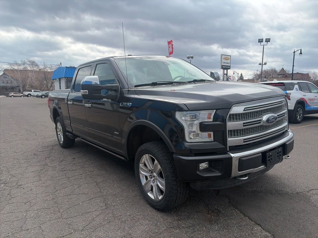 Used 2015 Ford F150 Platinum w/ Max Trailer Tow Package AWD/4WD image 3